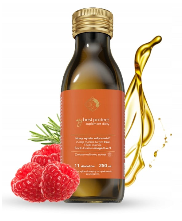 MY BEST PROTECT raspberry TRAN IMMUNITY MYBESTPROTECT 250 ml MYBESTPHARM