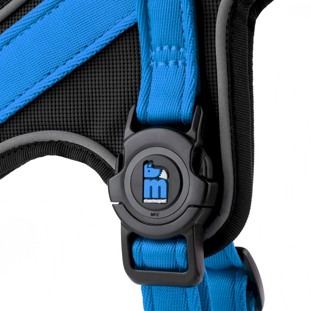 MY FAMILY Dog Harness Y Blue XS + Engraved ID GRAT Packaging status original