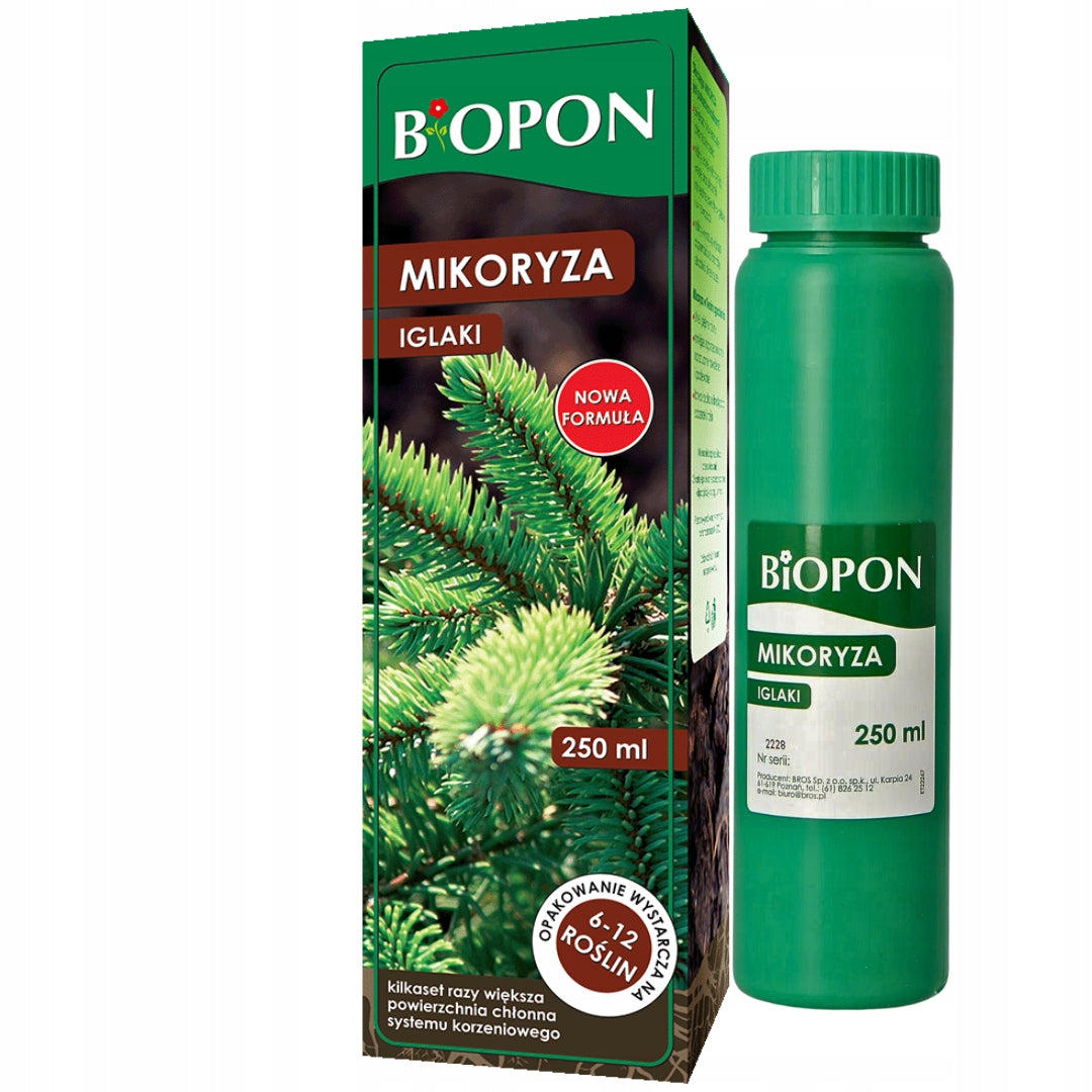MYCORRHIZA FERTILIZER VACCINE FOR CONIFERS BIOPON THUJA PINE SPRUCE FIR CEDAR Manufacturer Bros