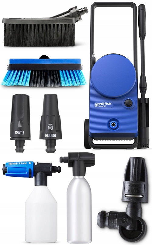 Plovimo įranga Nilfisk Core 125-5 CAR WASH EU Upright Electric 438 l/h
