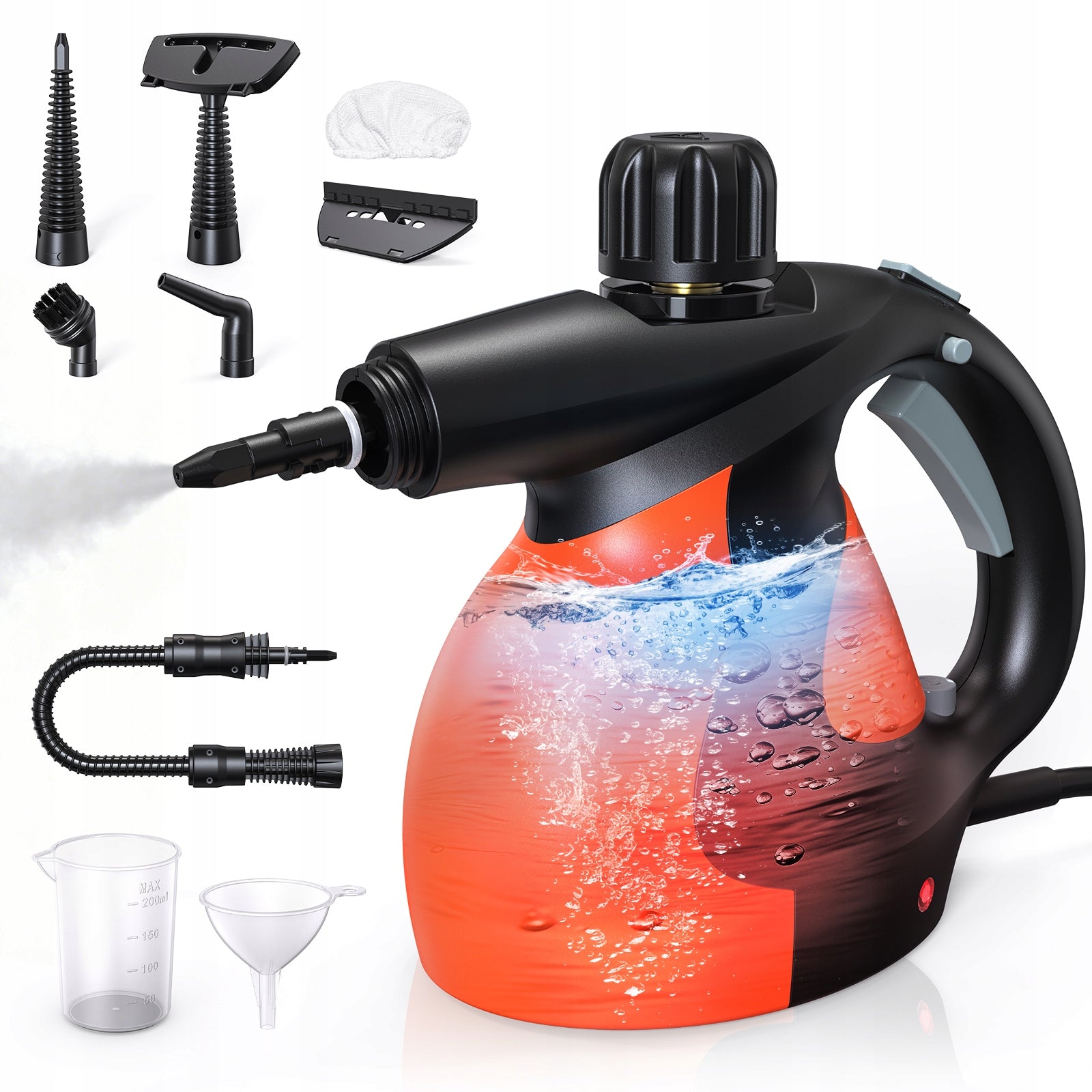MYJKA PAROWA CZYŚCIK DO OKIEN FUG PAROWNICA RĘCZNA 3,5 Bar 1200W Zestaw Manufacturer code 10006351