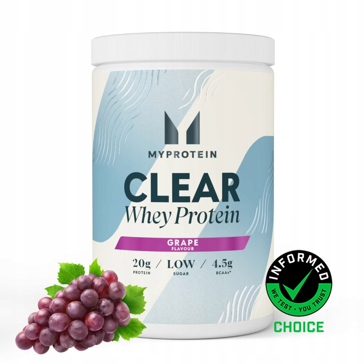 MYPROTEIN CLEAR WHEY ISOLATE 500g PROTEIN protein drink GRAPE