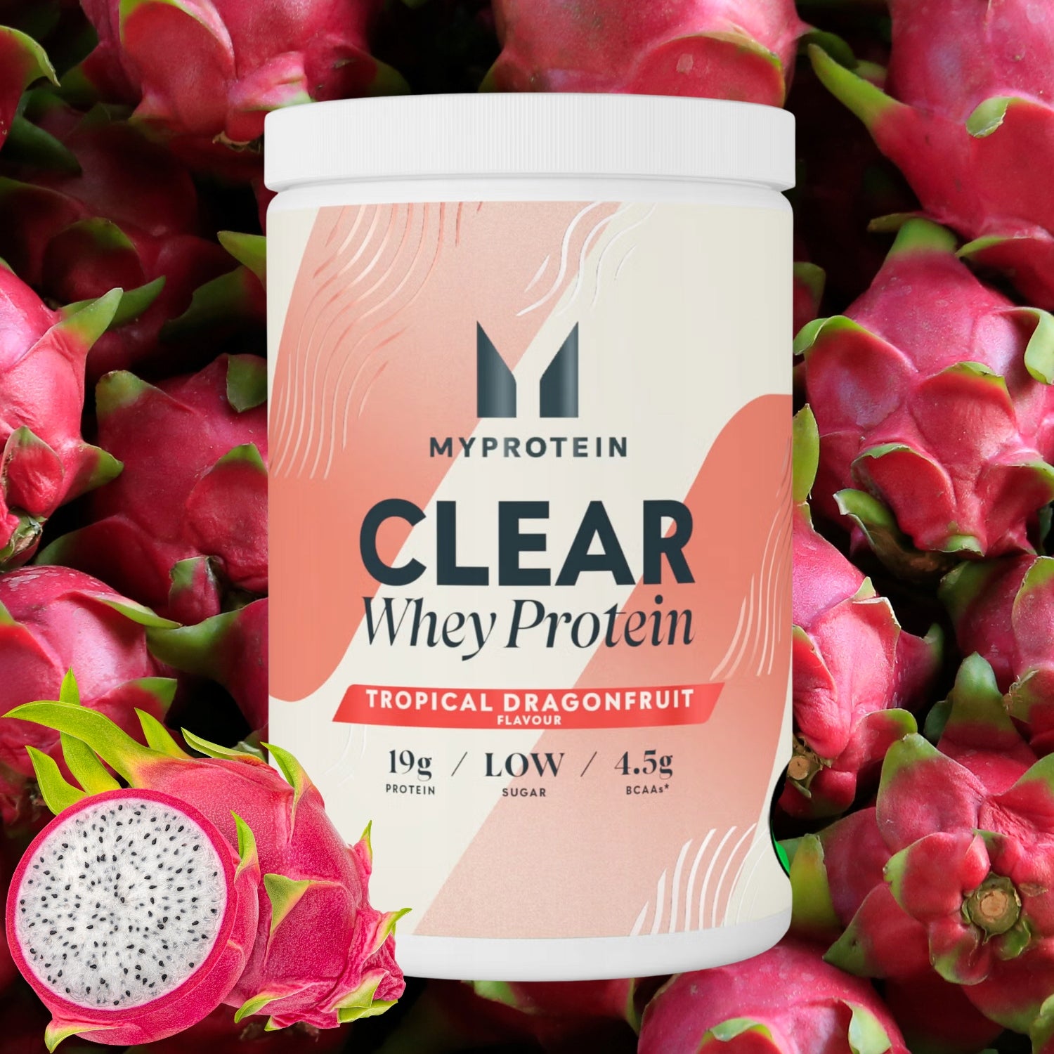 MYPROTEIN CLEAR WHEY ISOLATE 520g PROTEIN DRAGON FRUIT Packaging status original