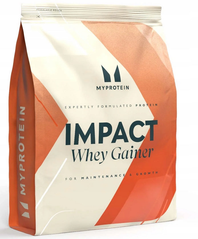 MYPROTEIN IMPACT WHEY GAINER 2,5KG CONDITIONER FOR MASS PROTEIN CARBOHYDRATES MASS Expiration date at least 1 year from the date of purchase