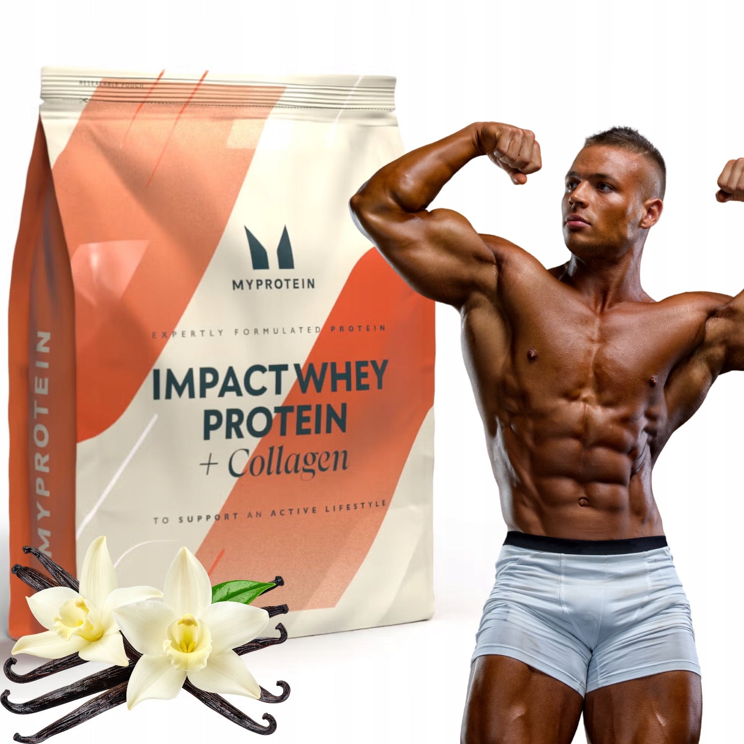 MYPROTEIN IMPACT WHEY PROTEIN Plus COLLAGEN Protein with Collagen 2,25kg WANIL