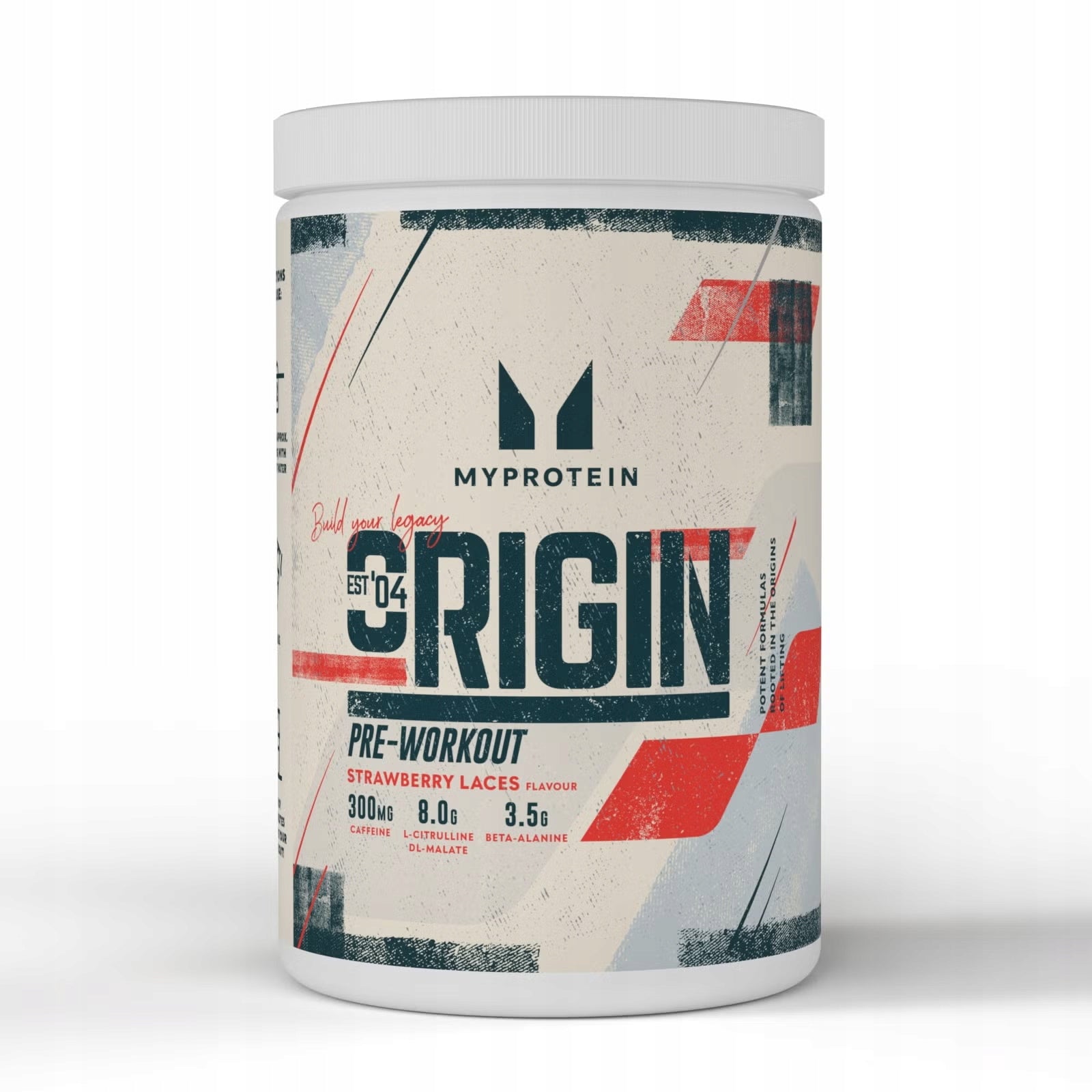 MYPROTEIN Origin Pre-Workout 600G pre-workout citrulline beta-alanine