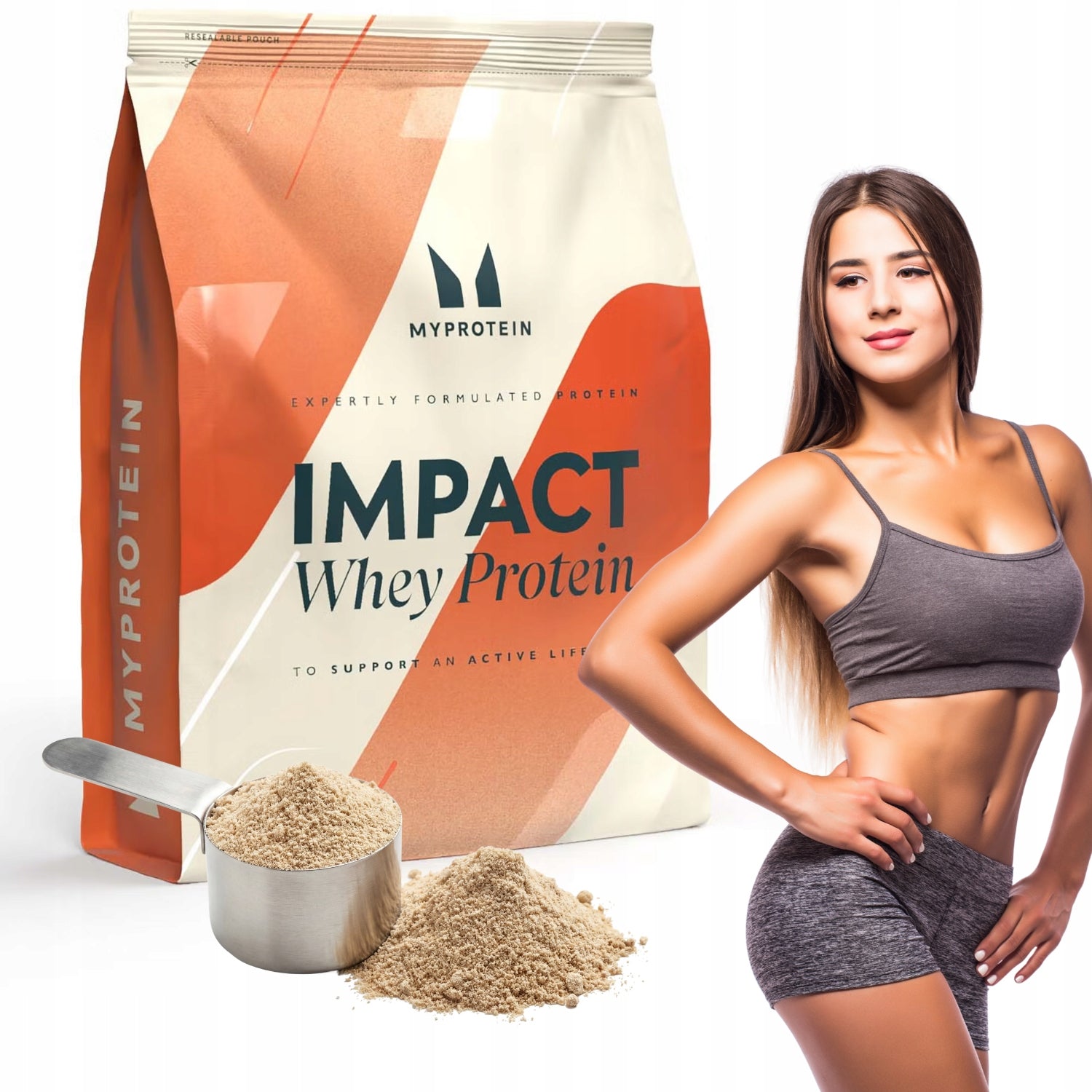 MYPROTEIN Protein 900g impact whey protein WPC taste NATURAL