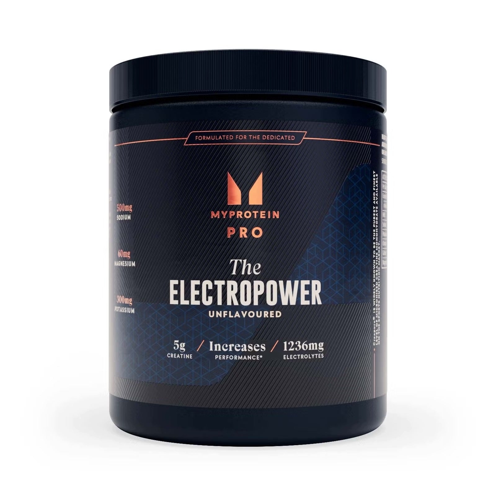 MYPROTEIN The Electropower Creatine and Electrolytes 360g taste NATURAL Expiration date at least 3 months from the date of purchase