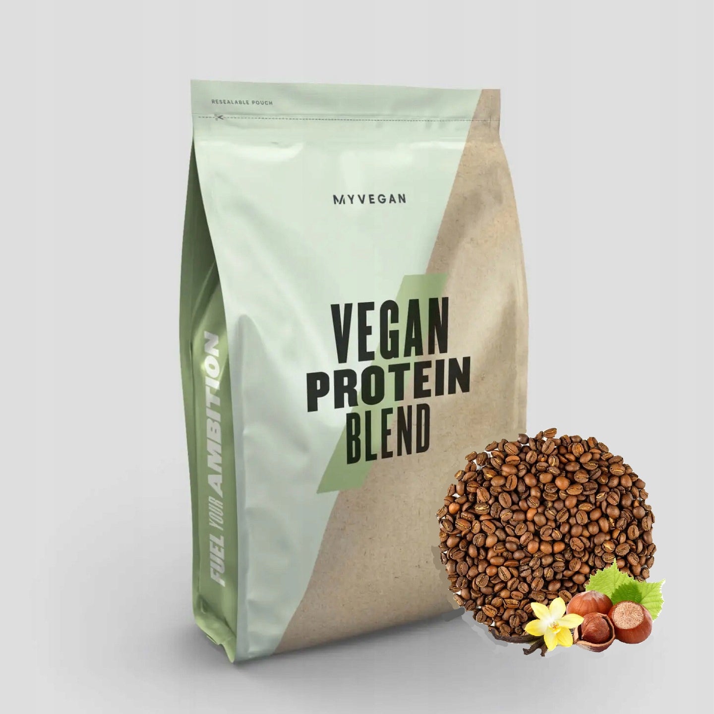 MYPROTEIN VEGAN BLEND PROTEIN 1kg COFFEE WALNUT NUTTY COFFEE FLAVOR Expiration date at least 1 year from the date of purchase