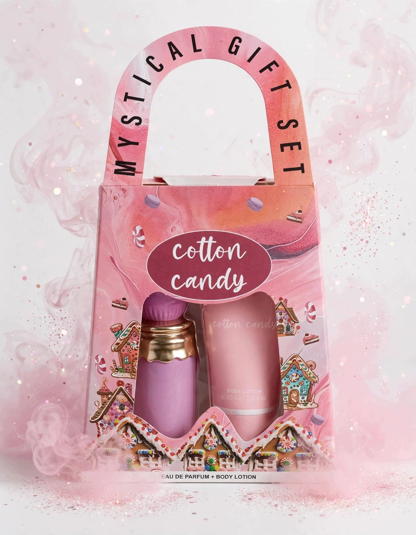 MYSTICAL Cotton Candy – Set of Perfumes and Body Lotion EAN (GTIN) 6936664363387