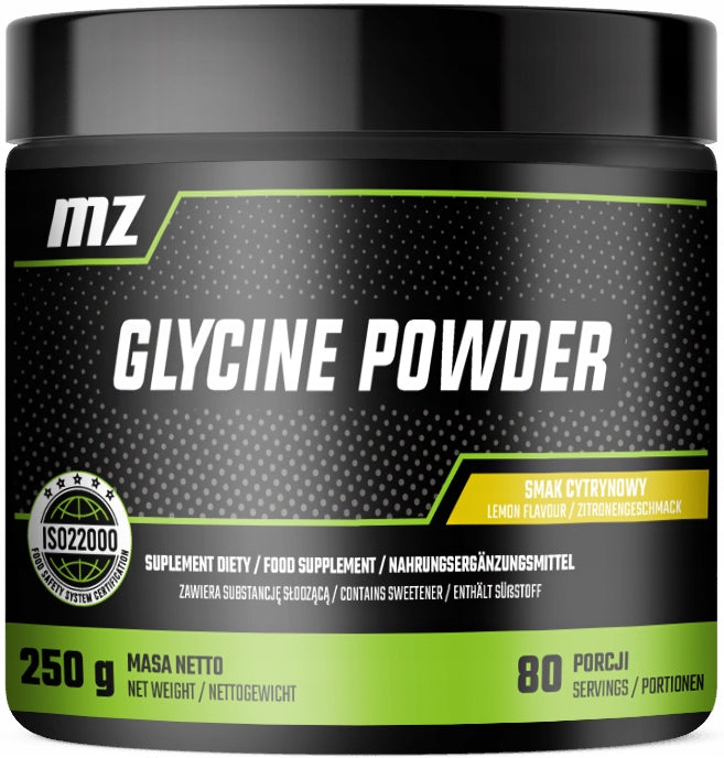 MZ Glycine Powder 250g (Lemon)