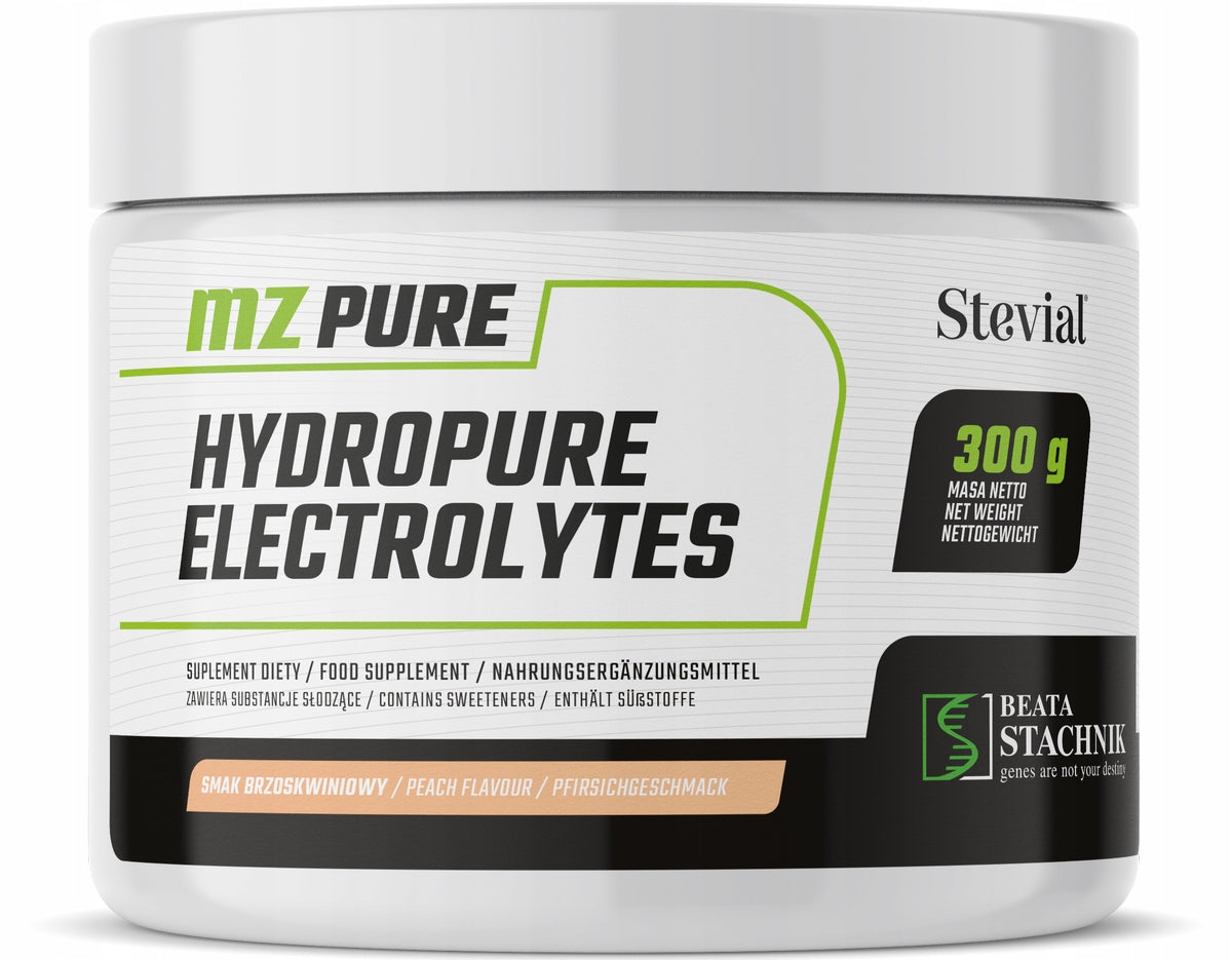 MZ HydroPure Electrolytes 300g electrolytes, hydration - peach flavor
