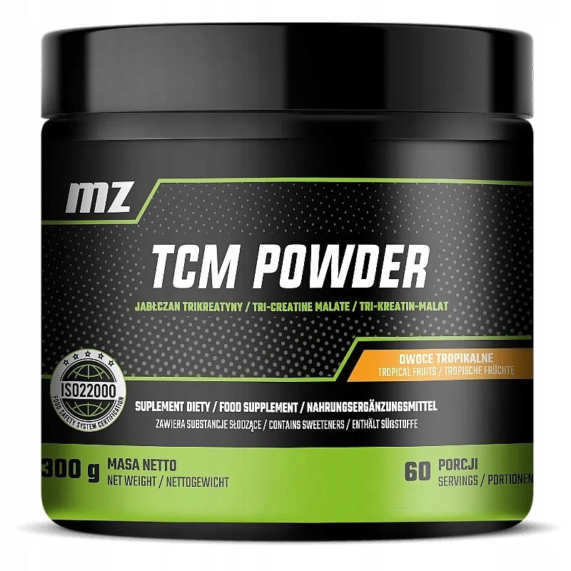 MZ-Store TCM Powder Creatine Malate 300g Tropical Fruit 60 servings