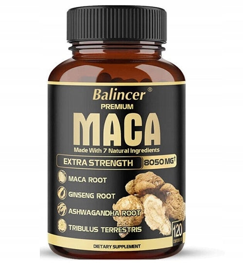 Maca capsules – antioxidant, improves blood flow and immune system