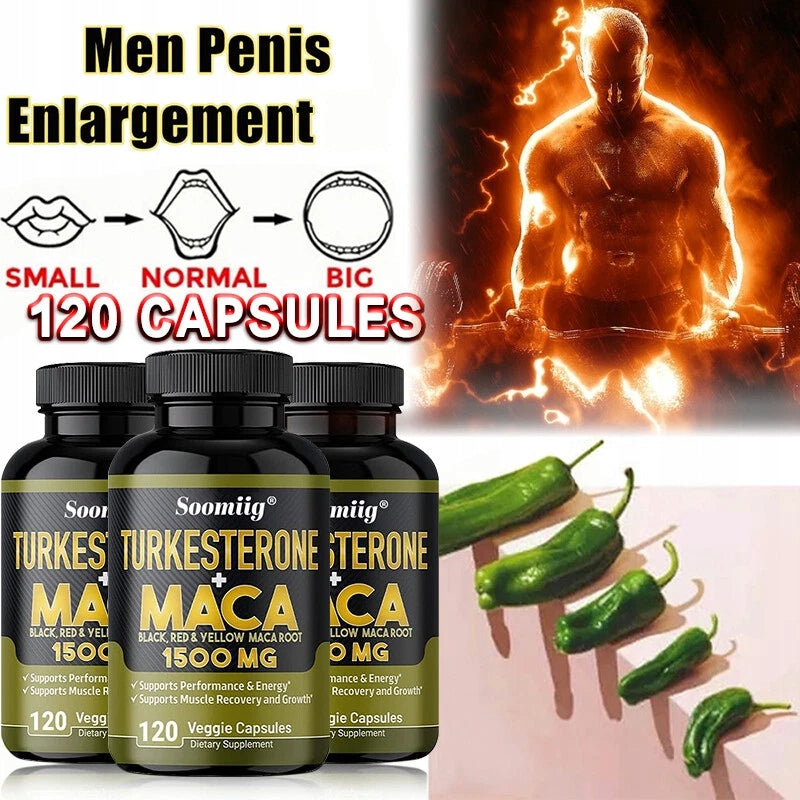 Maca root + Turkesterone – a super-strong remedy to strengthen sexual performance Packaging status original