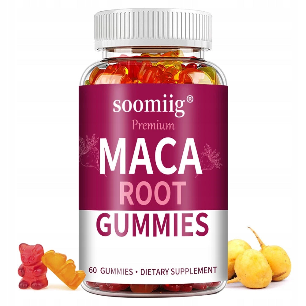 Maca root gummies – support for drive, efficiency and energy, balance.