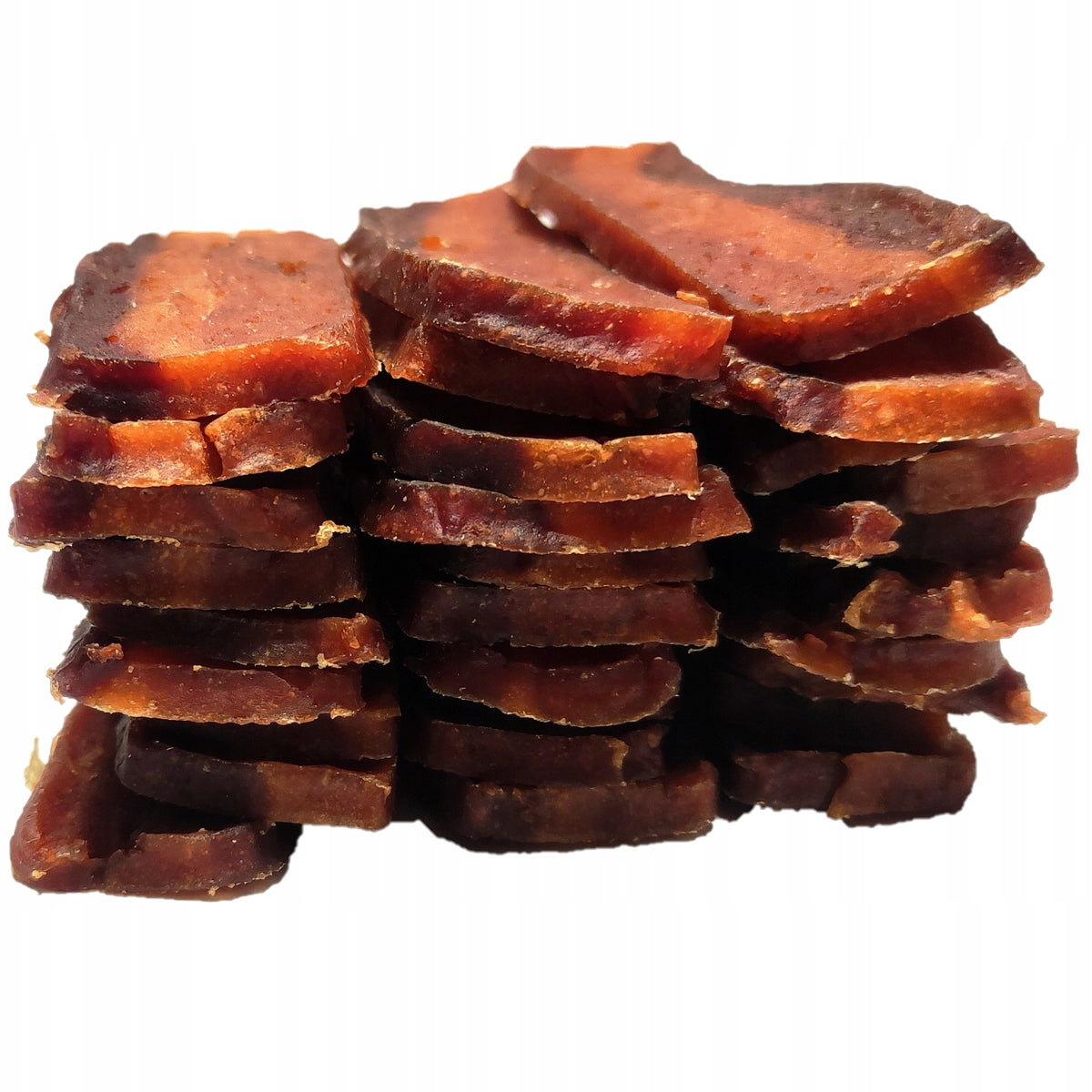 Maced Soft Striped Treat for Dog Trio Duck Rabbit Lamb 500g Flavor lamb