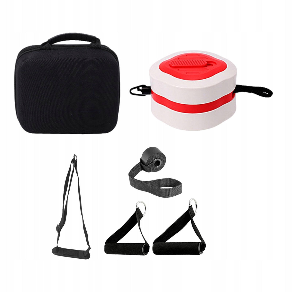 Machine Multipurpose Exercise Equipment Three Levels Strength Exerciser red