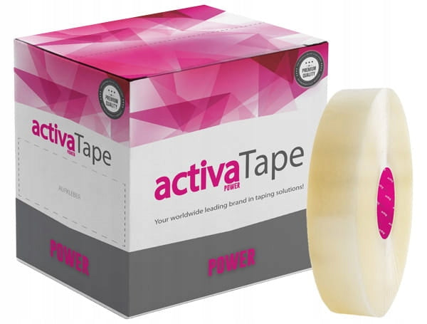 Machine tape Power 48mmx990m transparent Packaging status original