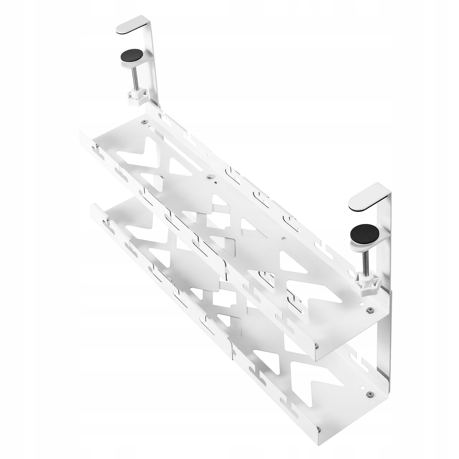 Maclean Cable Organizer, White, MC-102 W Model MC-102 W