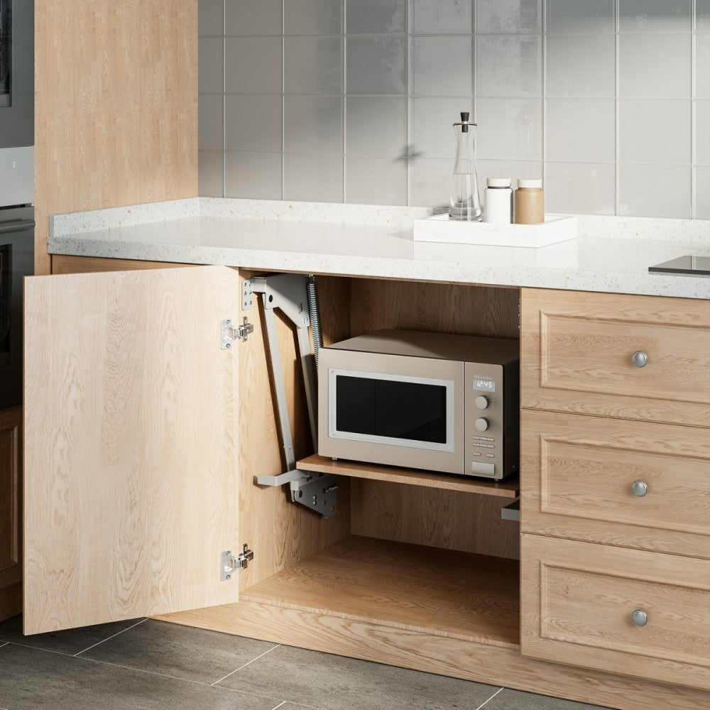 Maclean MC-497 Retractable kitchen lift 5-20kg silver 820x168x106mm Number of pieces 1 pcs