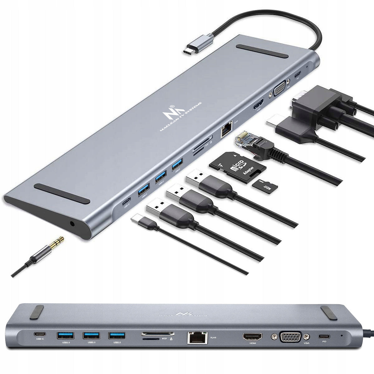 Maclean MCTV-850 11 in 1 Docking Station