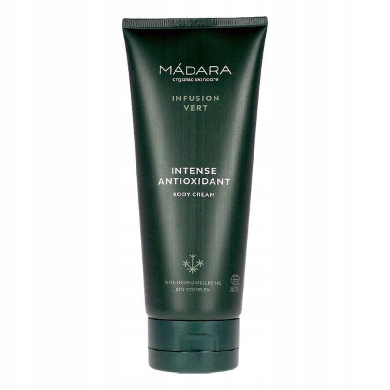 Feuchtigkeitsspendende Körpercreme Madara Infusion Vert Intense Antioxidant, 200 ml 