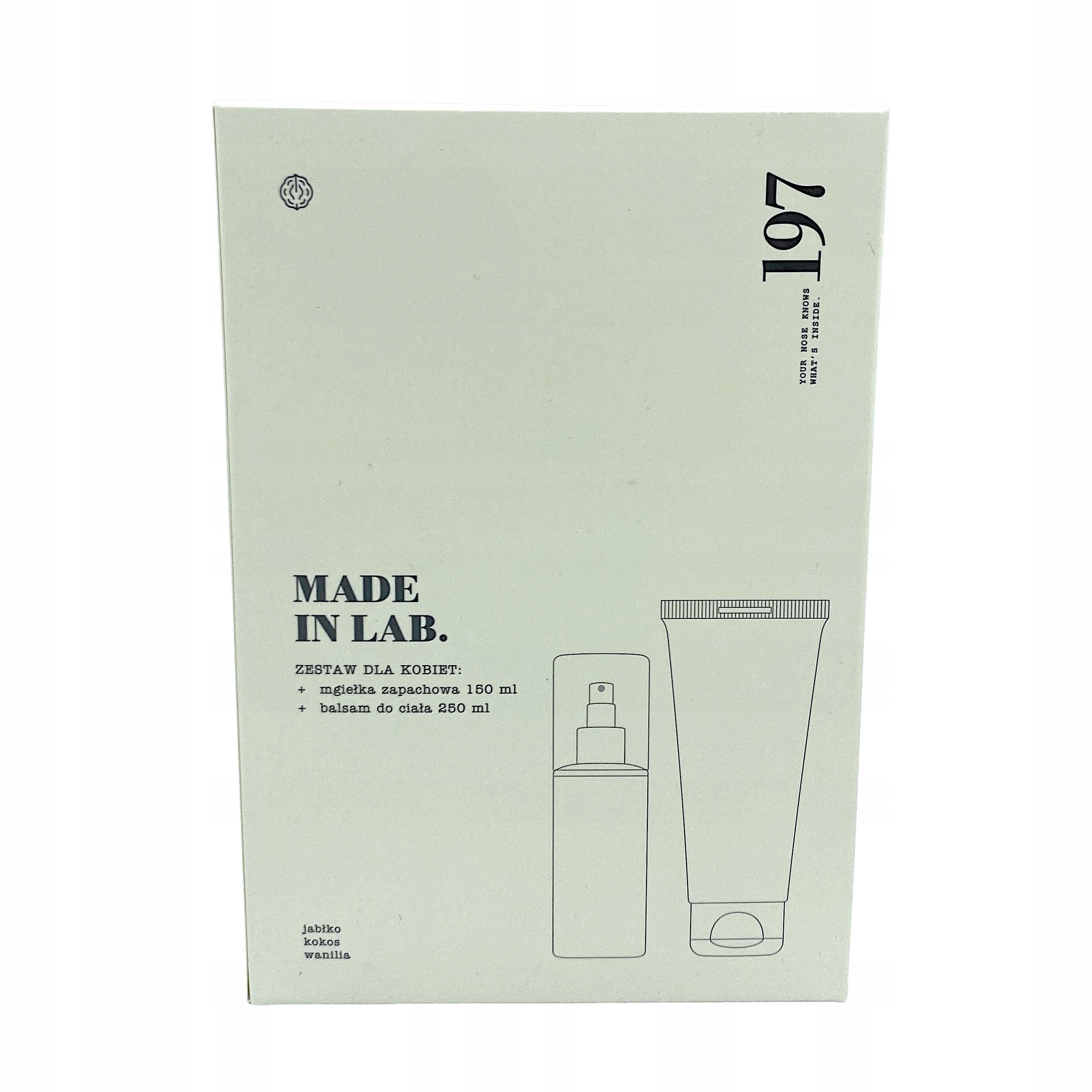 Made In Lab. ”197” Set for women Mist 150ml + body lotion 250ml