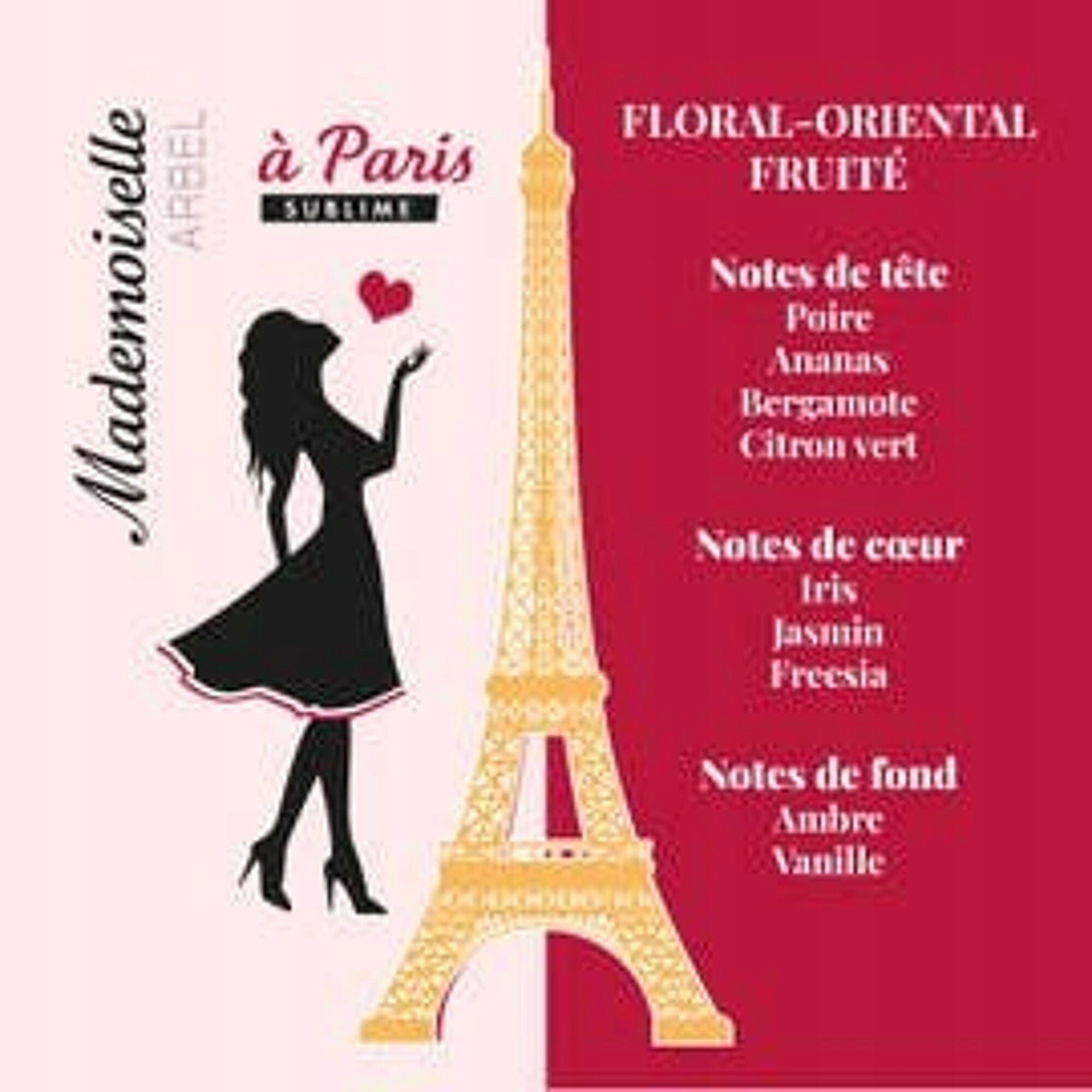 Mademoiselle Arbel in Paris Sublime eau de toilette Christine Arbel 100ml Brand Christine Arbel