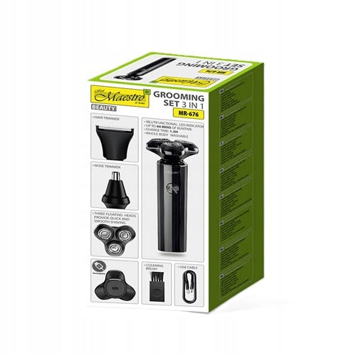 Maestro 3in1 USB-C Shaving Kit | MR-676 Model 601778450