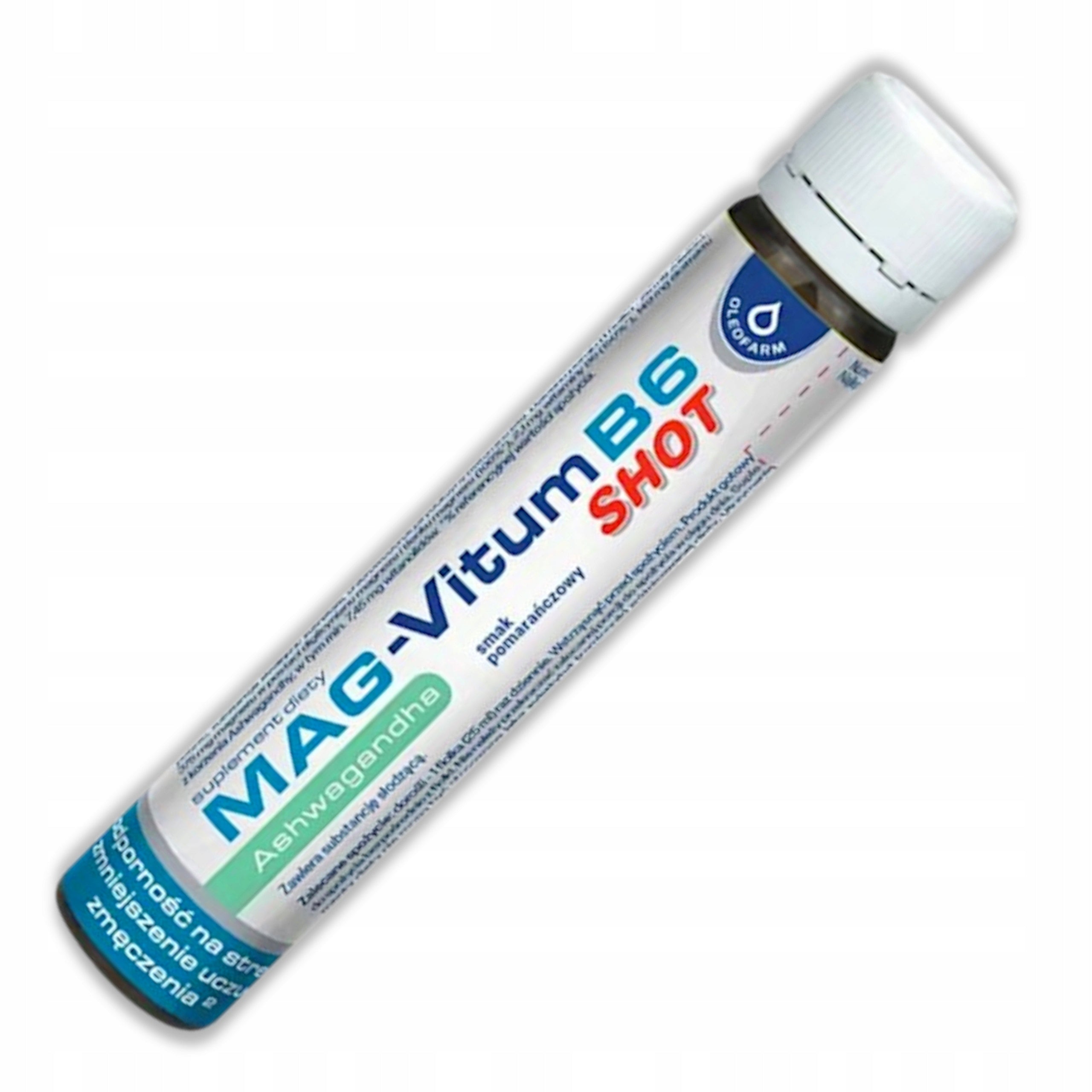 Mag-Vitum B6 Ashwagandha SHOT 25ml CALM, NERVOUS SYSTEM Manufacturer code 5907078675947