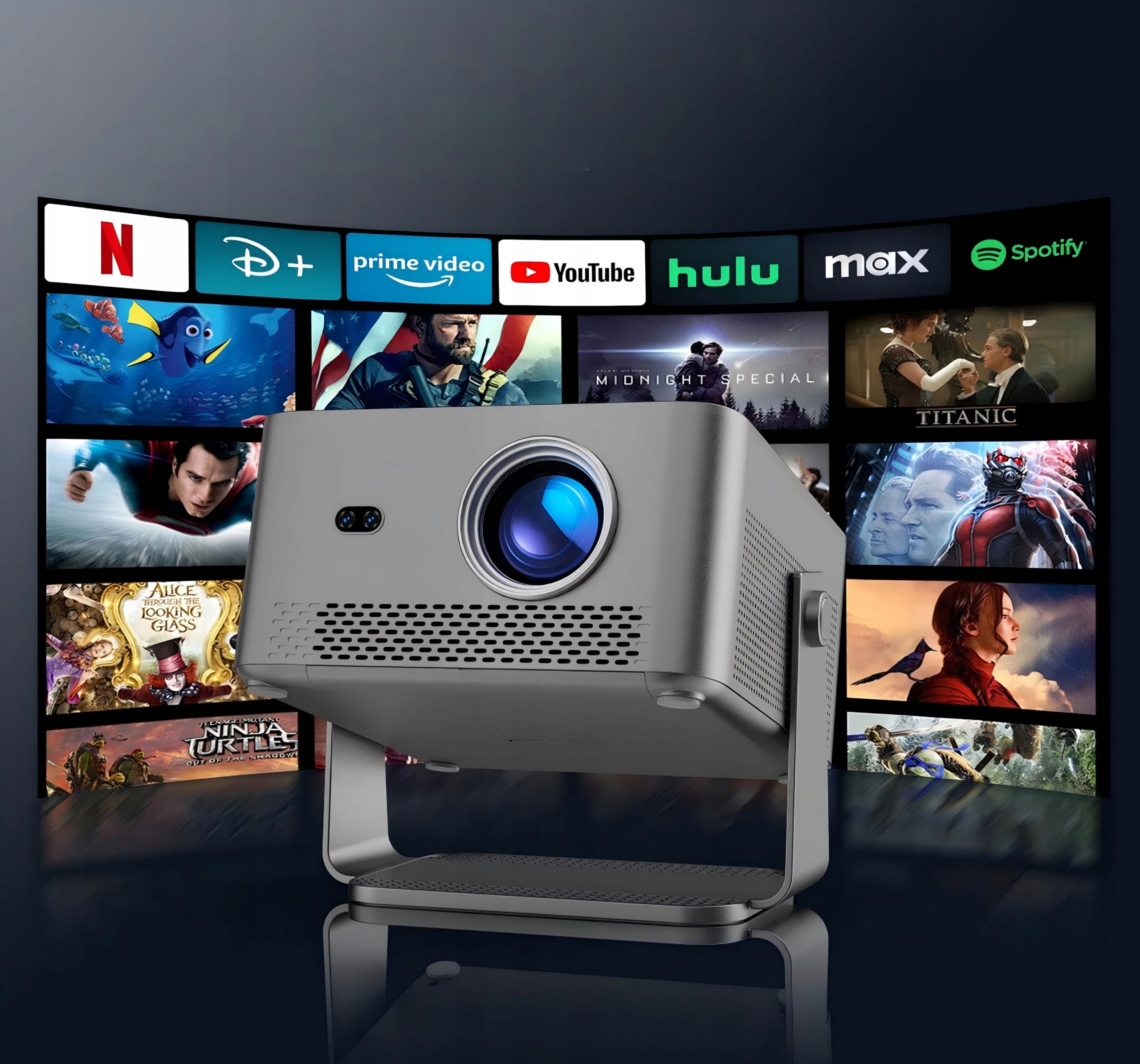 Magcubic HY450GT 4K 1080P Projector, 800ANSI, WiFi, BT, TV Stick, Autofocus Manufacturer code 9331522605932