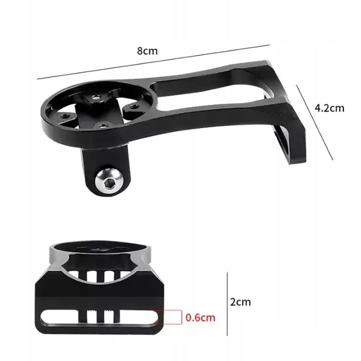 Magene Garmin Bryton Cateye GoPro Aluminum Bridge Holder Manufacturer code TMTFGALBK01