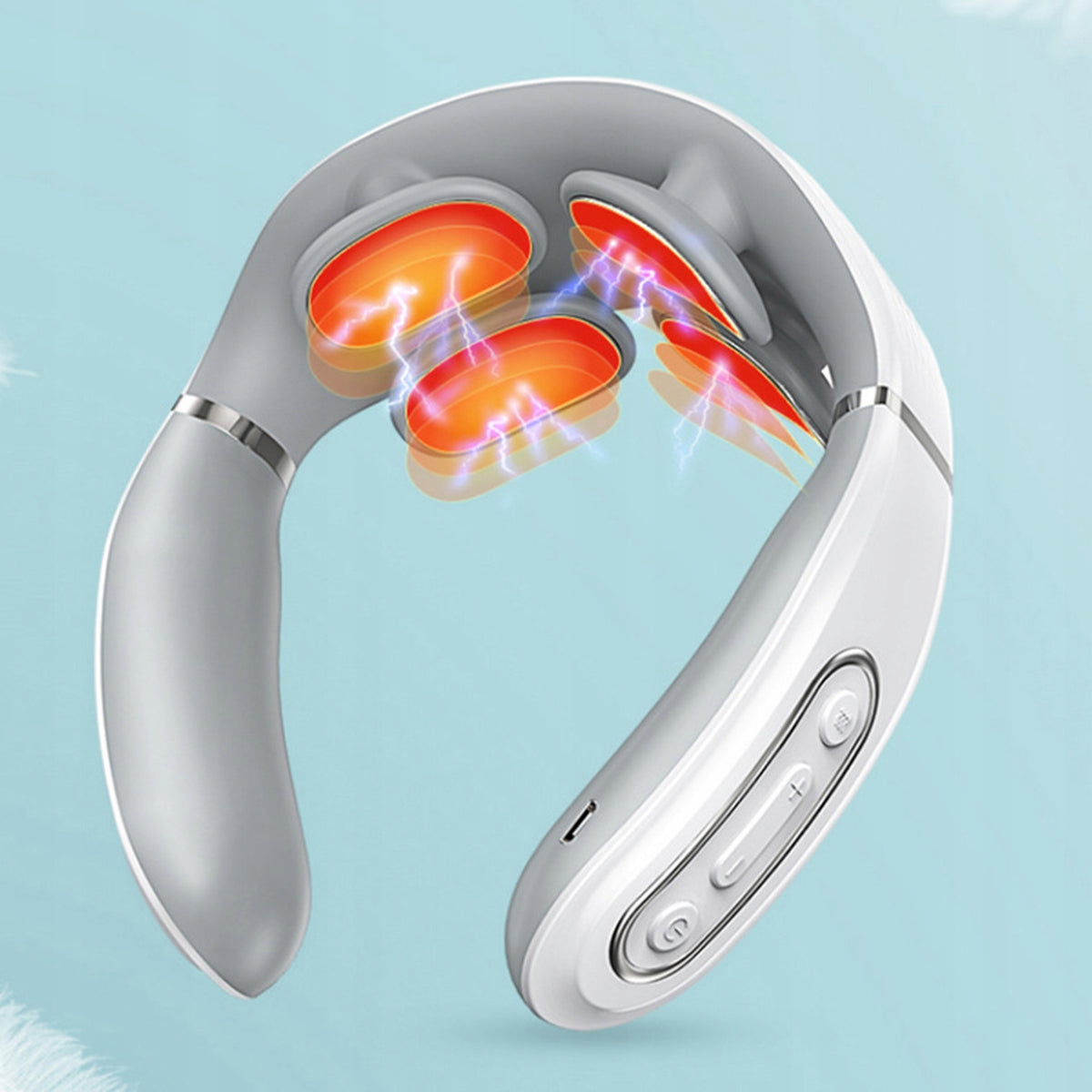 MagiDeal Intelligent Neck Massager Smart Neck Relaxation Office Travel Use Brand no brand