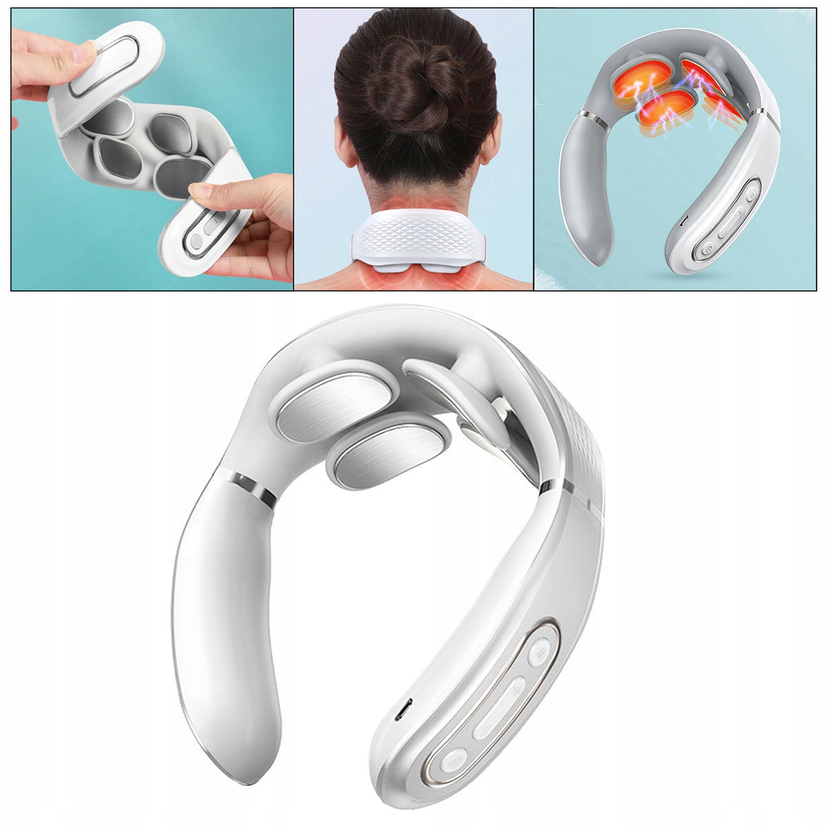 MagiDeal Intelligent Neck Massager Smart Neck Relaxation Office Travel Use Manufacturer code 13970029012