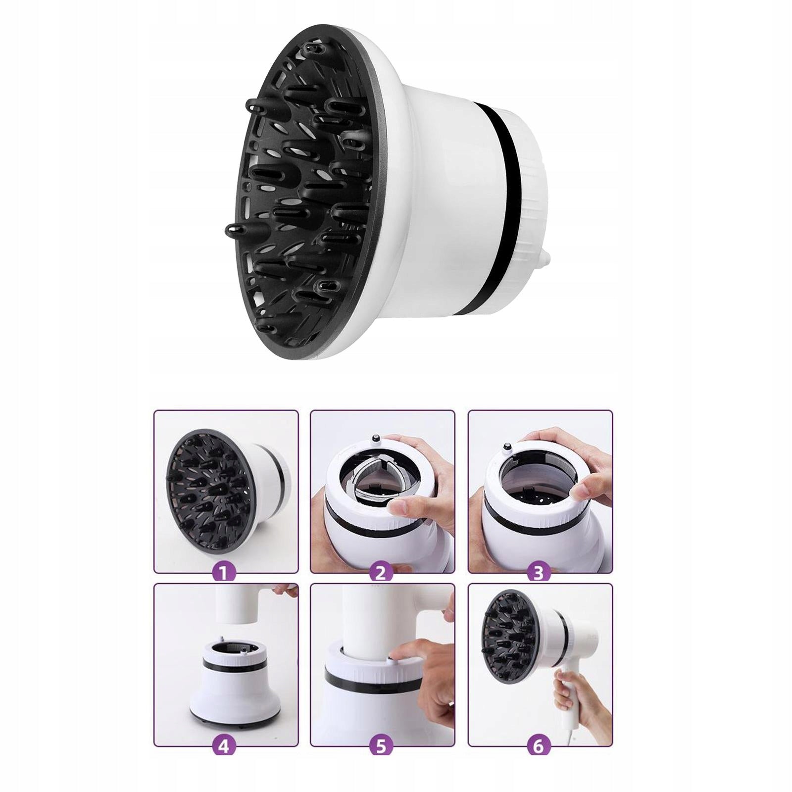 MagiDeal Universal Hair Dryer Diffuser Model Dysza suszarki do włosów Pro Salon Hair Styling