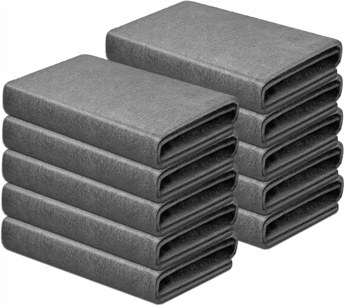 Magic Cleaning Cloths, Pack of 10 (Grey 30 x 30 cm)