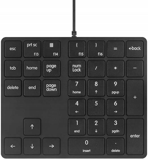 Magicforce x Qisan USB Numeric Keyboard 34 KEYS for DELL HP Macbook