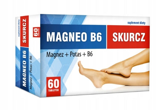 Magneo B6 MAGNEZ Muscle pain spasm 60 tablets
