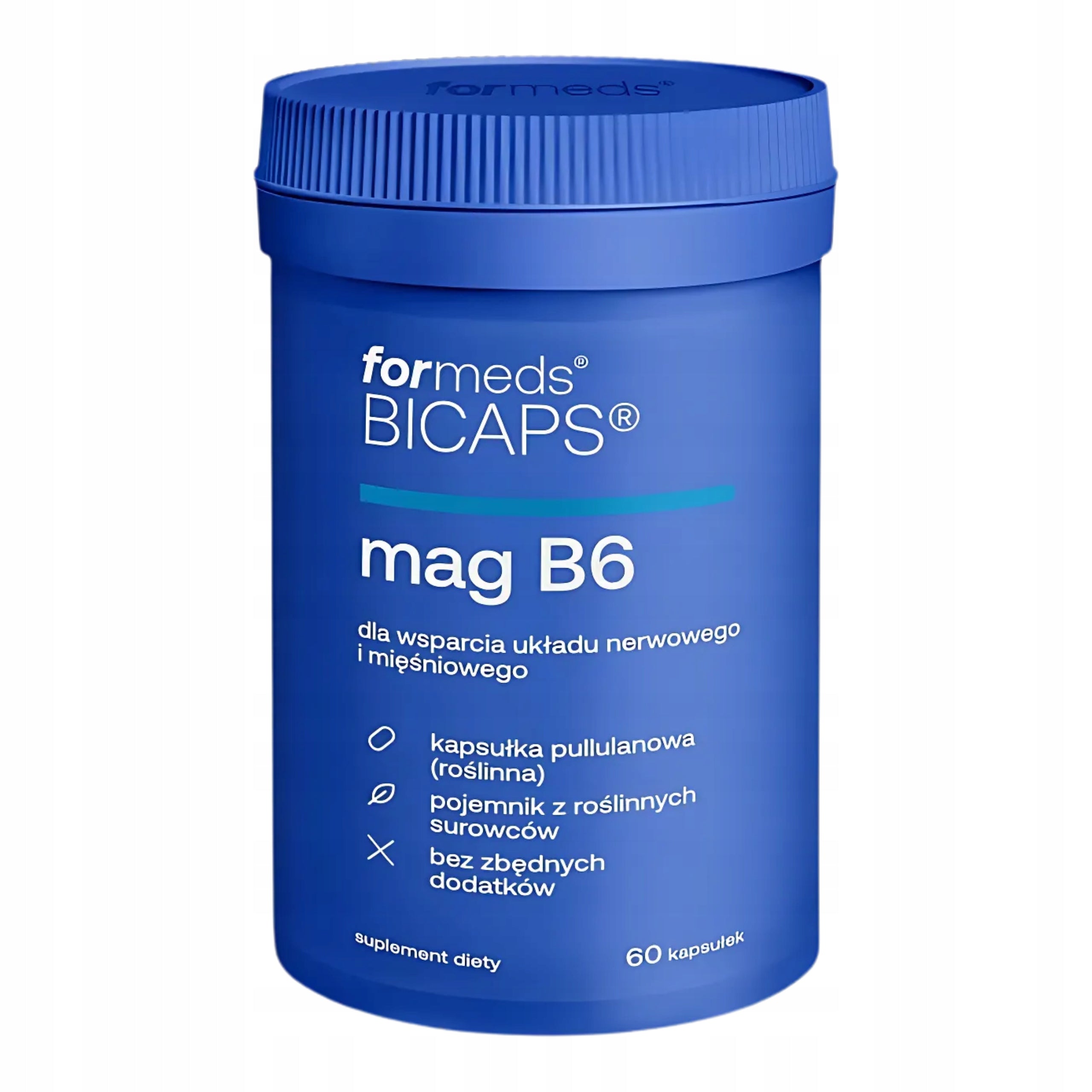 Magnesium B6 ForMeds BICAPS Magnesium Citrate Stress Vibration Eyelid Fatigue
