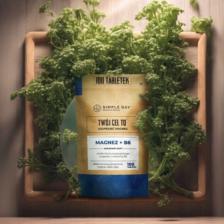 Magnesium + B6 VITAMIN B6 FATIGUE CONTRACTIONS NERVOUS SYSTEM Twój Cel To 100 TAB Manufacturer code mag-cyt-b6