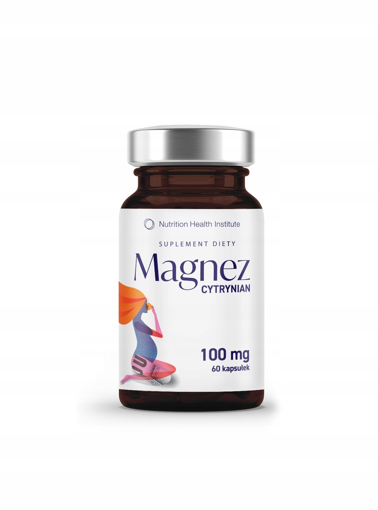 Magnesium Citrate 100mg 60 capsules Nutrition Health