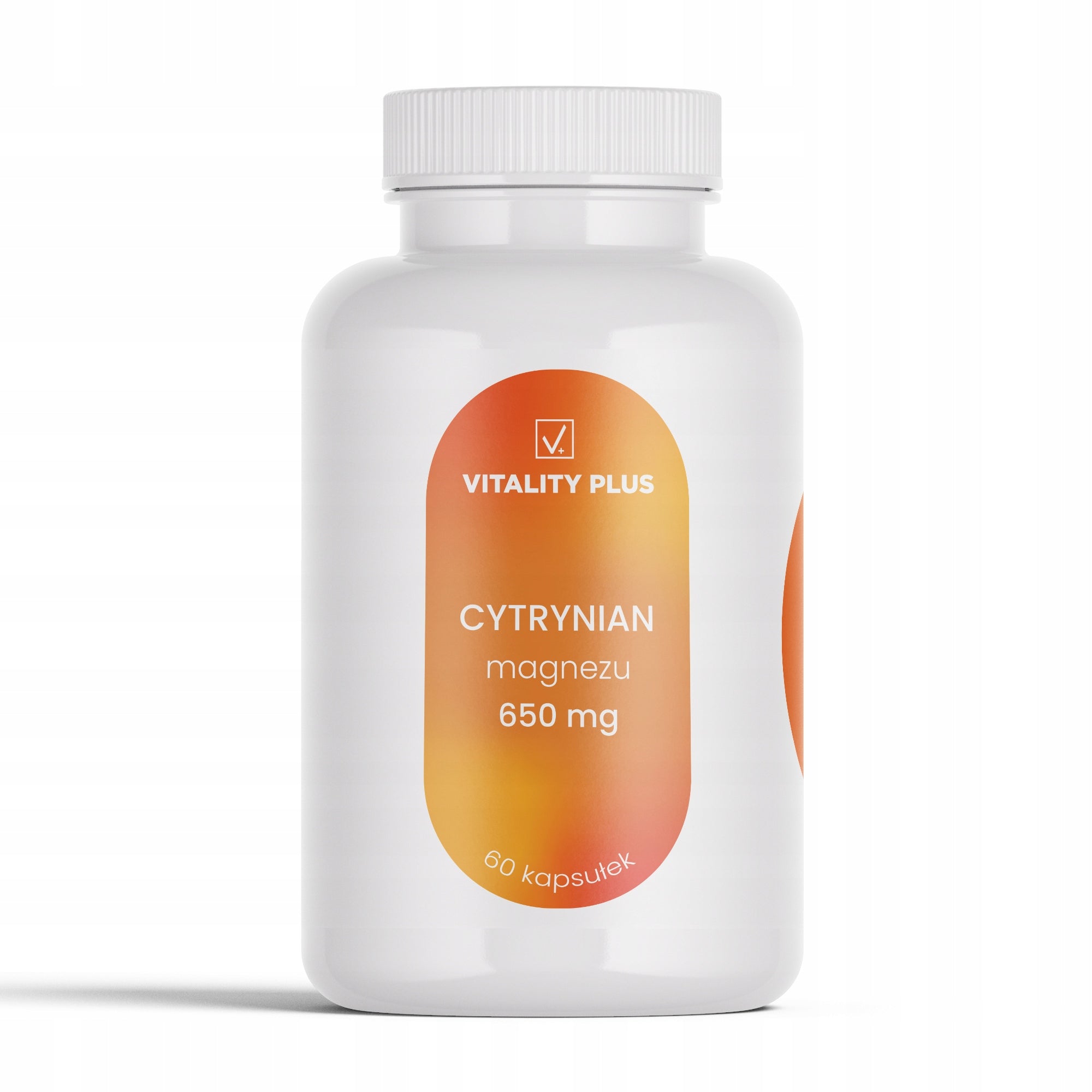 Magnesium Citrate 650 mg Magnesium Citrate 60 kaps - Nerve Fatigue Stress