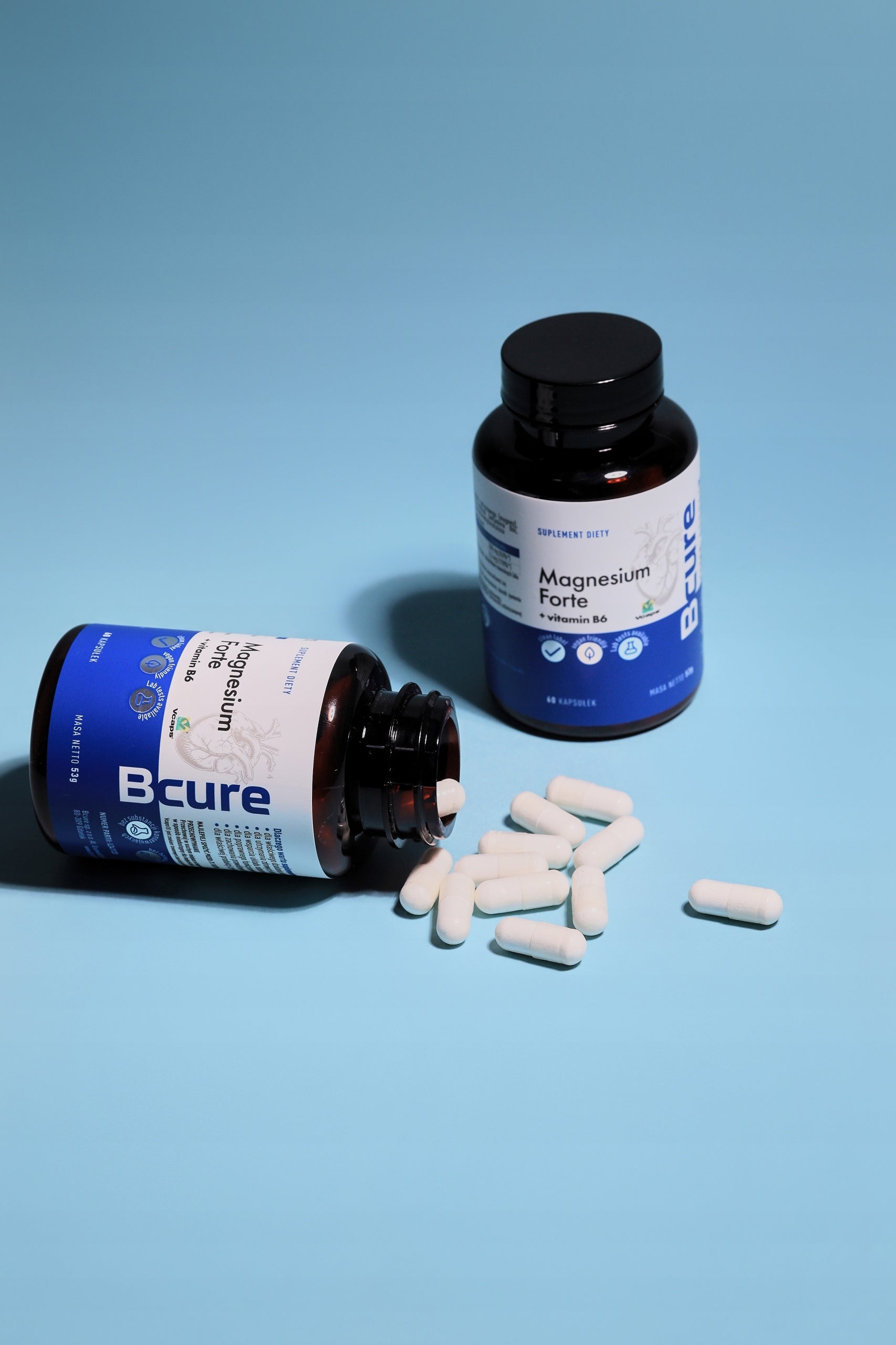 Magnesium Citrate FORTE B6 Simple Pure Composition Excellent Absorption Bcure Medical device no