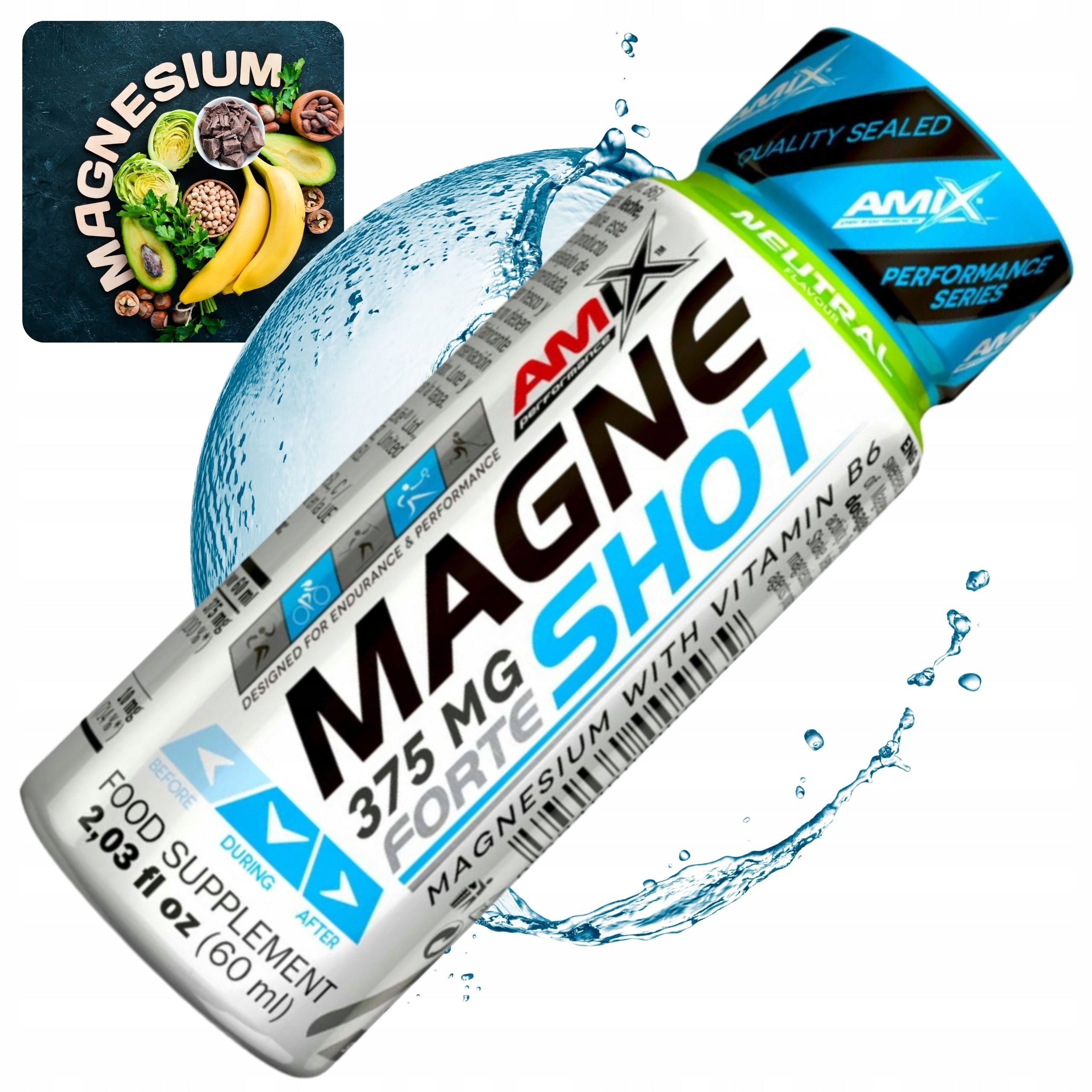 Magnesium Citrate for Drinking Magnesium Chelate B6 Flavor Natural