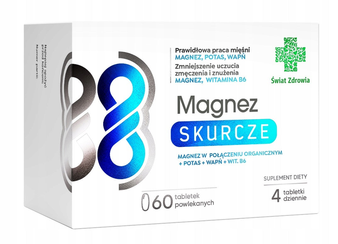 Magnesium Contractions World Health 60 tablets