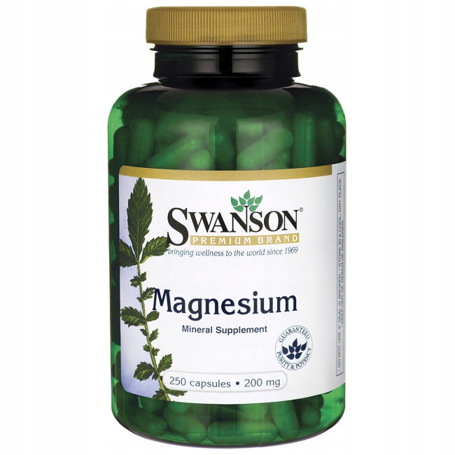 Magnesium Oxide (Magnesium Oxide) 200 mg, 250 capsules Manufacturer code SW196