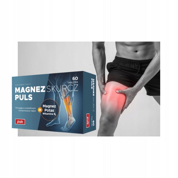 Magnesium Shrinkage Puls, Magnesium Potassium Vitamin B6, 60 tablets Manufacturer code 3480771
