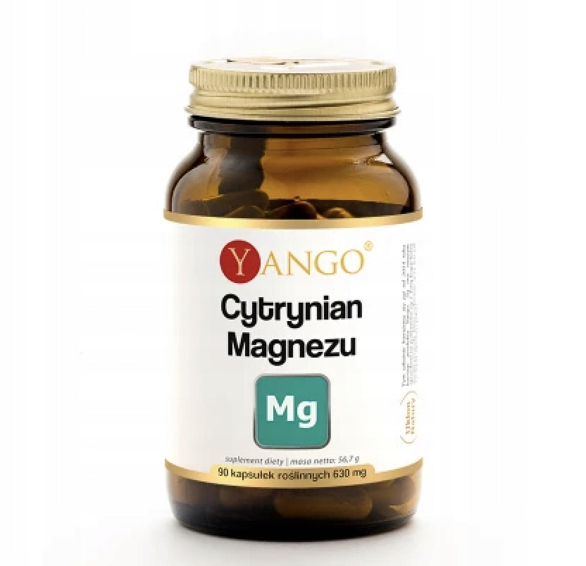 Magnesium citrate - Yango - 90 caps. - Muscles