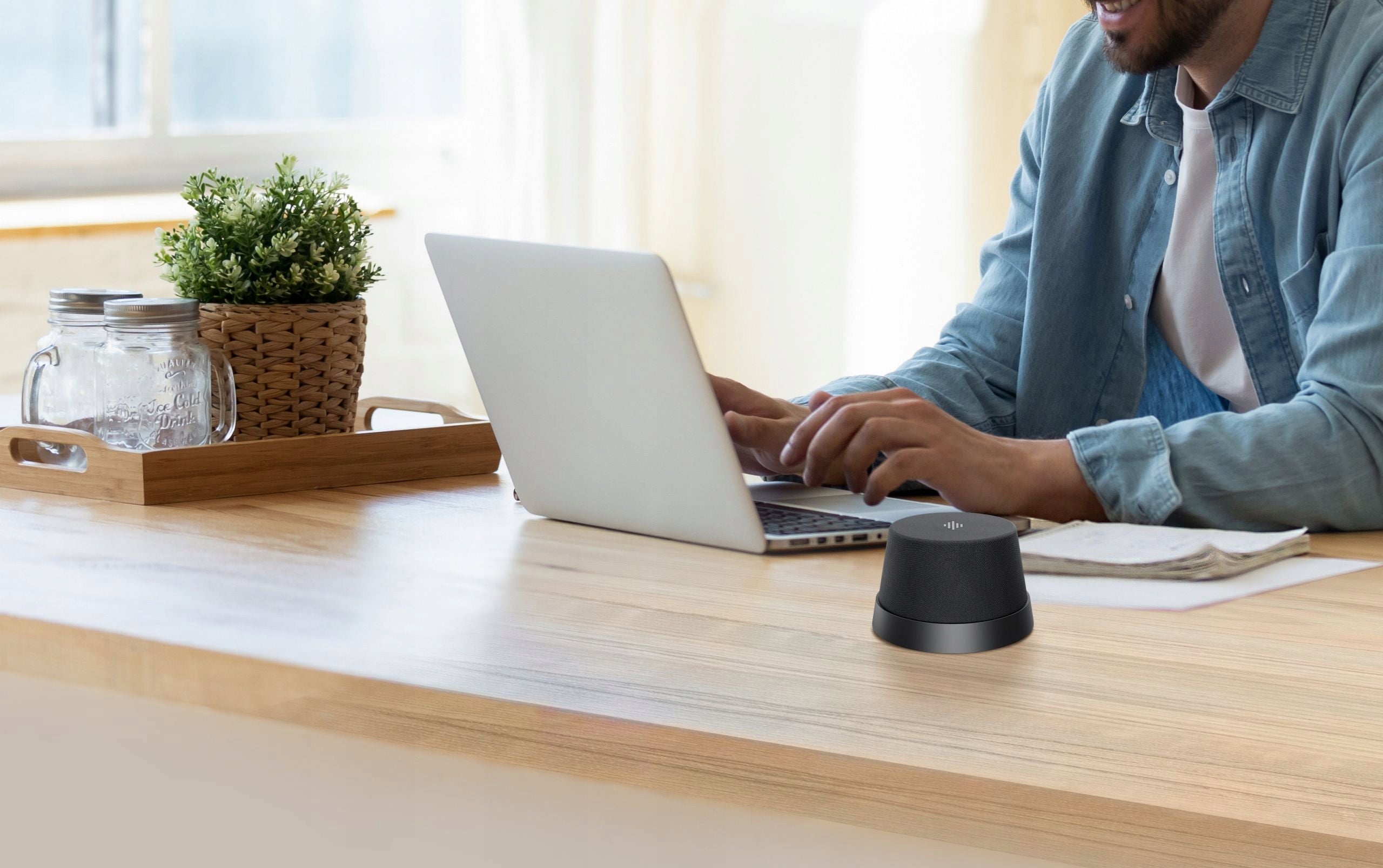 Magnetic Bluetooth Speaker with MagSafe Miatone Magboom Mini IPX6 Black Packaging status original